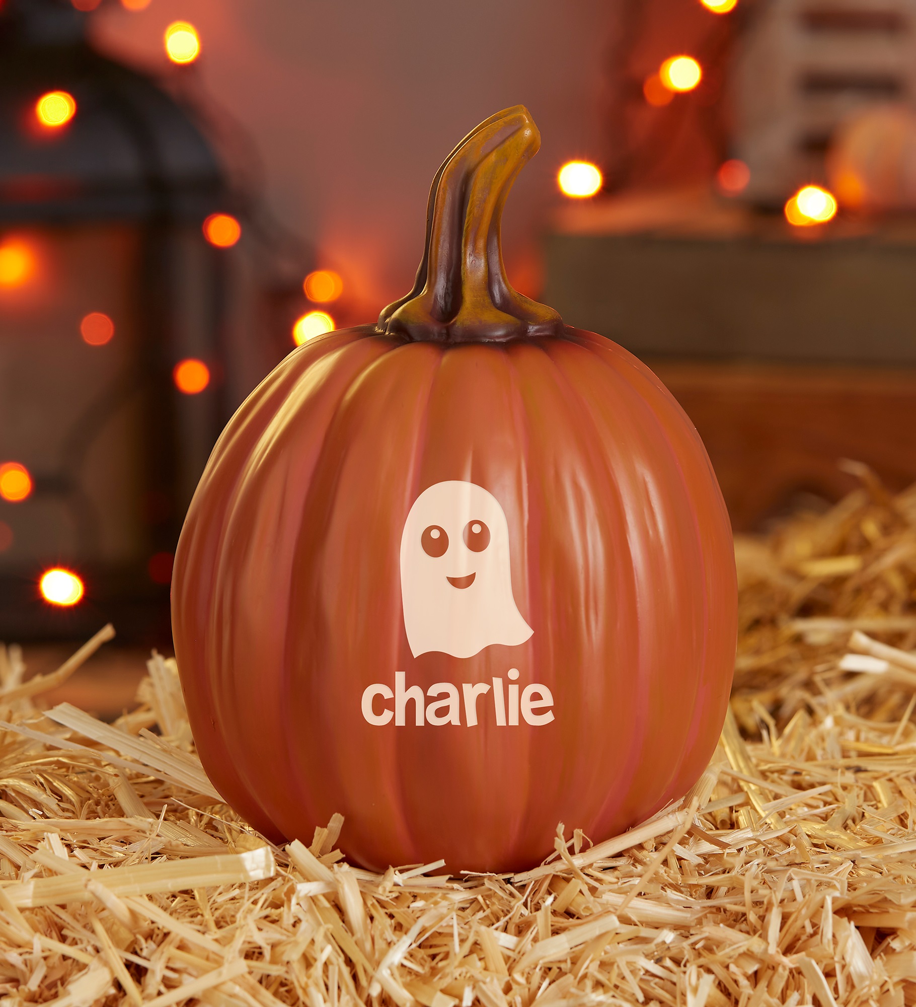 Halloween Characters Personalized Pumpkins